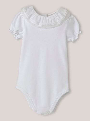 Body col plis religieuses Bébé - Coton biologique - Cyrillus - Modalova