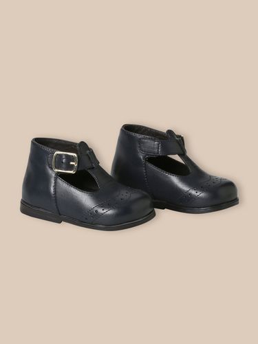 Salomés en cuir bébé - Cyrillus - Modalova