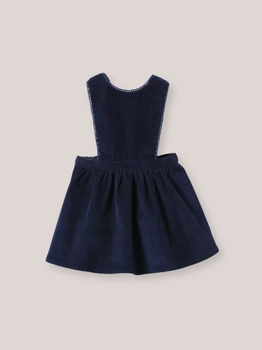 Robe-tablier bébé en velours - Cyrillus - Modalova