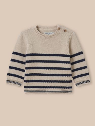 Pull marinière Bébé laine - Cyrillus - Modalova