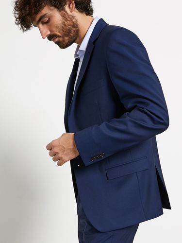 Veste ajustée New Slim laine Super 110's - Cyrillus - Modalova