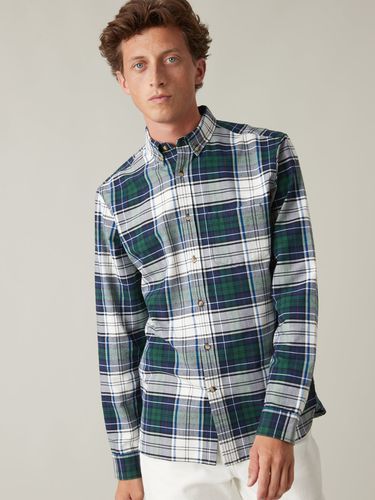 Chemise Regular Fit carreaux tartan - Cyrillus - Modalova