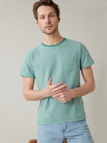 T-shirt rayé - coton biologique - Cyrillus - Modalova