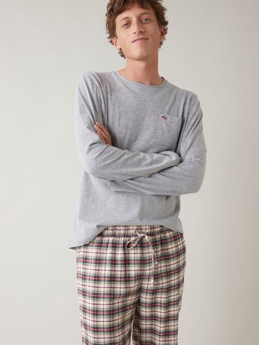 Pyjama homme bi-matière - Cyrillus - Modalova