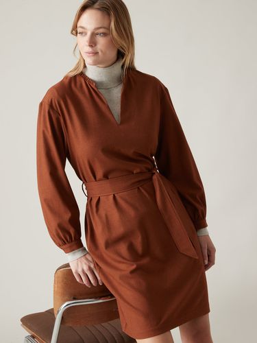 Robe courte femme lainage flanelle - Cyrillus - Modalova