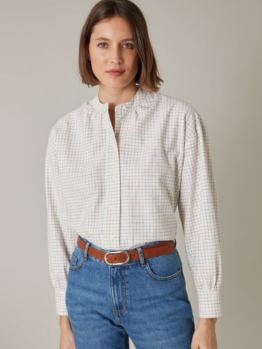 Blouse carreaux Tattersall femme - Cyrillus - Modalova