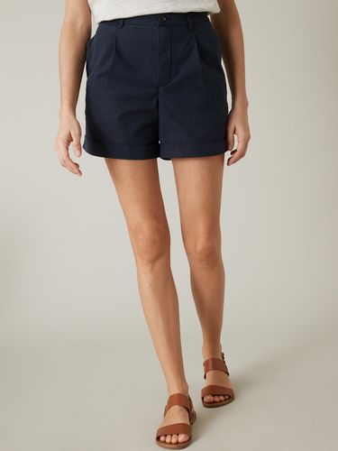 Short chino coton et lin femme - Cyrillus - Modalova