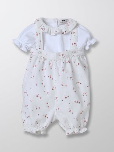 Ensemble Bébé salopette et T-shirt - Cyrillus - Modalova