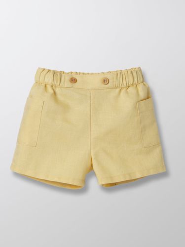 Short battle Bébé en lin et coton - Cyrillus - Modalova
