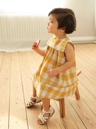 Robe bébé en lin et coton - Cyrillus - Modalova