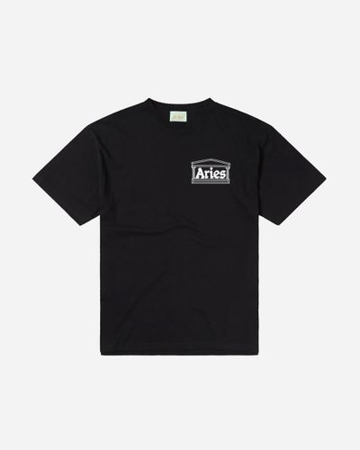 ARIES Temple SS Tee Black S - Black - ARIES - Modalova