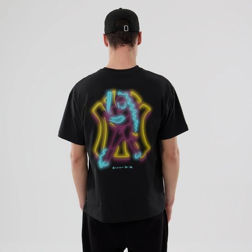 T-shirt New York Yankees MLB Neon Light Noir unisex - New Era Cap - Modalova