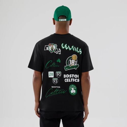 T-shirt Boston Celtics avec le logo de la NBA Noir unisex - New Era Cap - Modalova