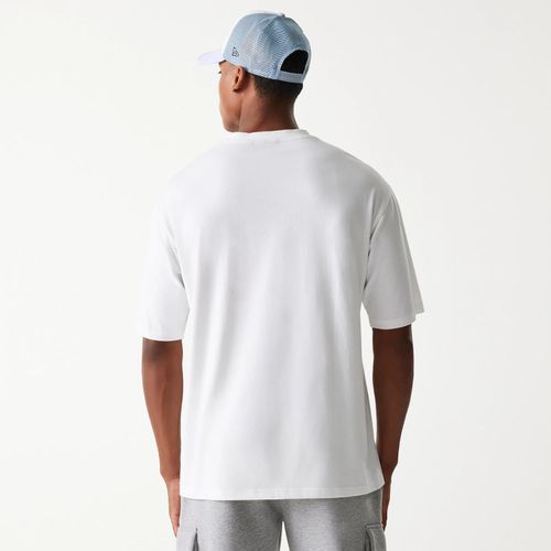 T-shirt Oversize New Era Crest Blanc unisex - New Era Cap - Modalova