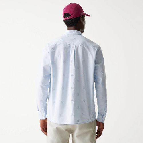 Chemise New York Yankees MLB Monogram Bleu Pastel unisex - New Era Cap - Modalova