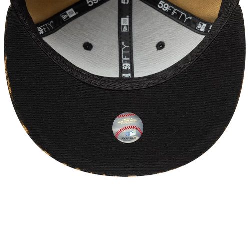 Casquette 59FIFTY Fitted New York Yankees MLB Leopard Noir unisex - New Era Cap - Modalova