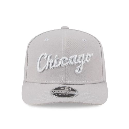 Casquette 9SEVENTY Stretch Snap Chicago Bulls Script NBA Gris unisex - New Era Cap - Modalova