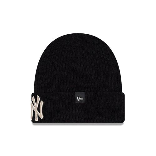 Bonnet en maille de cachemire New York Yankees MLB noir unisex - New Era Cap - Modalova