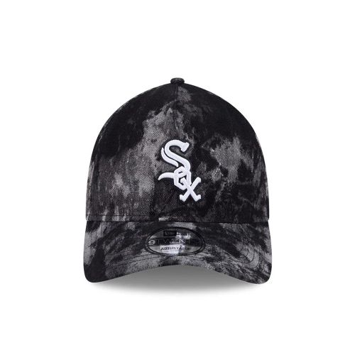 Casquette 9TWENTY A-Frame Jean Bleached Chicago White Sox MLB Noir unisex - New Era Cap - Modalova