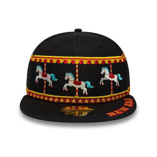 Casquette 59FIFTY Fitted New Era Carousel Noir unisex - New Era Cap - Modalova