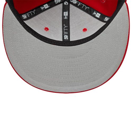 Casquette 59FIFTY Fitted Scribble LA Angels MLB Rouge unisex - New Era Cap - Modalova