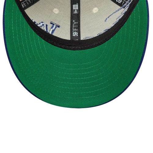Casquette 59FIFTY Low Profile Fitted Script LA Dodgers MLB Crème unisex - New Era Cap - Modalova