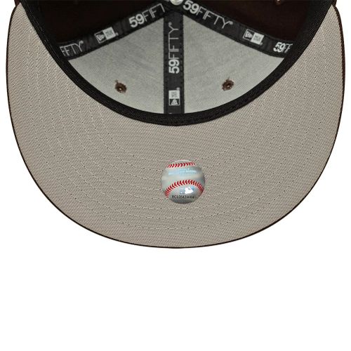 Casquette 59FIFTY Fitted New York Yankees MLB Marron foncé unisex - New Era Cap - Modalova