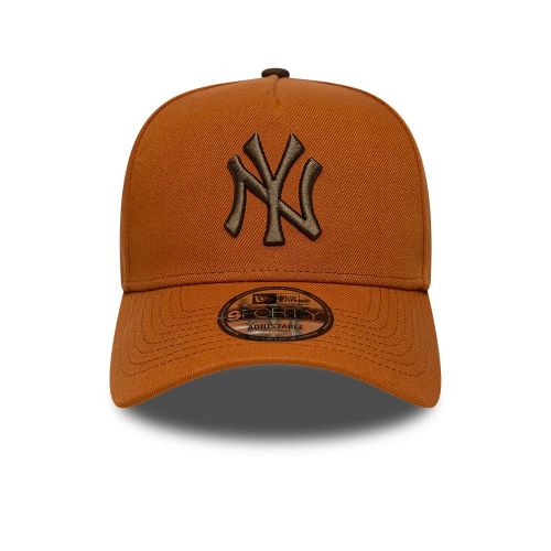 Casquette 9FORTY A-Frame Ajustable New York Yankees MLB Marron unisex - New Era Cap - Modalova