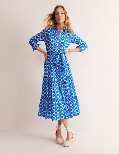 Robe-chemise midi Flo en coton - Boden - Modalova