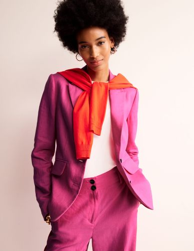 Blazer Marylebone en lin - Boden - Modalova