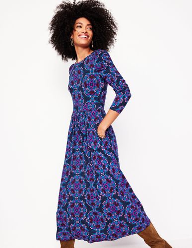 Robe à manches blousantes- royal, motif Mosaic Cascade - Boden - Modalova