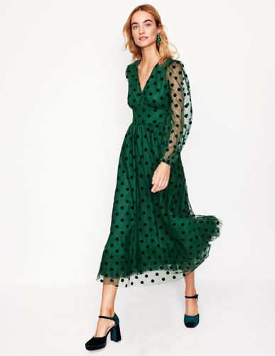 Robe midi Christina en tulle - Boden - Modalova