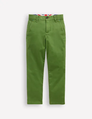 Pantalon chino classique-Vert Brocoli - Boden - Modalova