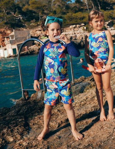 Short de bain-Corail Multicolore - Boden - Modalova