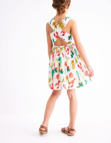 Robe Harper croisée dans le dos-Tropical Multicolore - Boden - Modalova