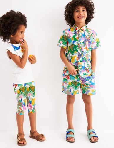 Legging court fun-Jungle multi ivoire doux - Boden - Modalova