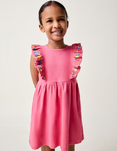 Robe Frieda brodée-Rose pétale - Boden - Modalova