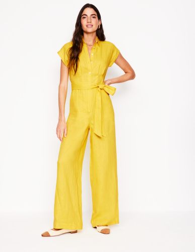 Combinaison Colette en lin-Ananas - Boden - Modalova