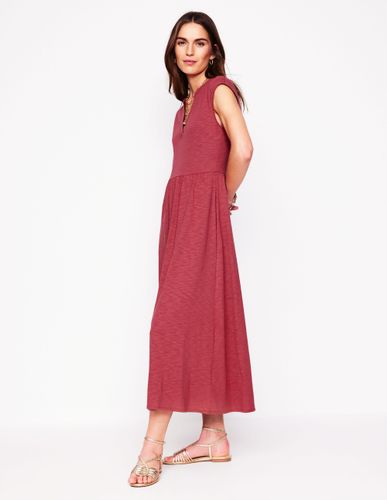 Robe midi Chloe en jersey-Rouge terre cuite - Boden - Modalova