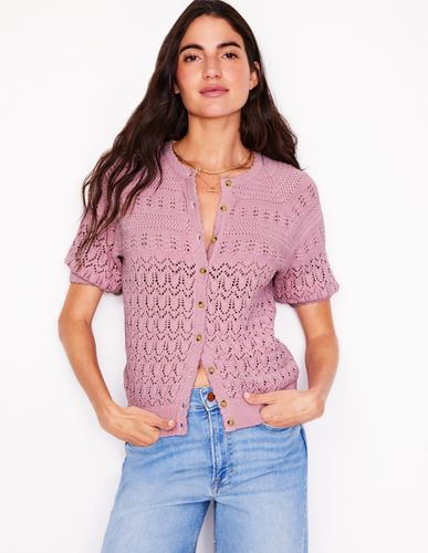 Gilet Elodie surpiqué-Rose Tendre - Boden - Modalova