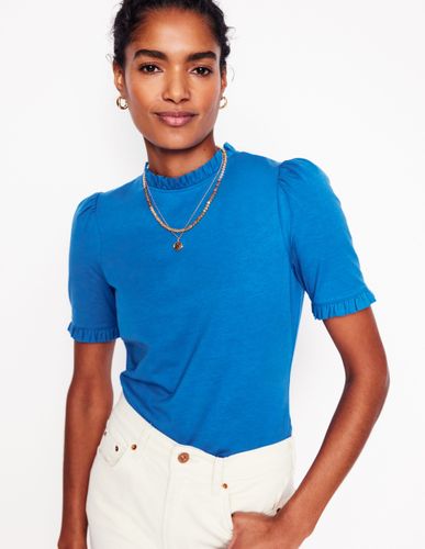 T-shirt volanté ultra-doux- galerie - Boden - Modalova