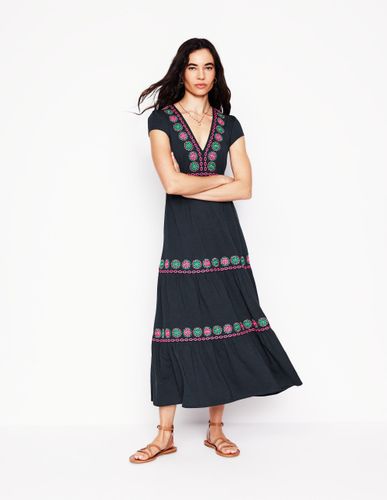 Robe Elara brodée en jersey - Boden - Modalova