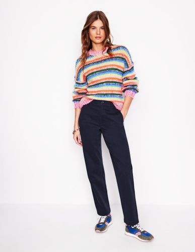 Pantalon chino Barnsbury- Marine, Petits Pois - Boden - Modalova