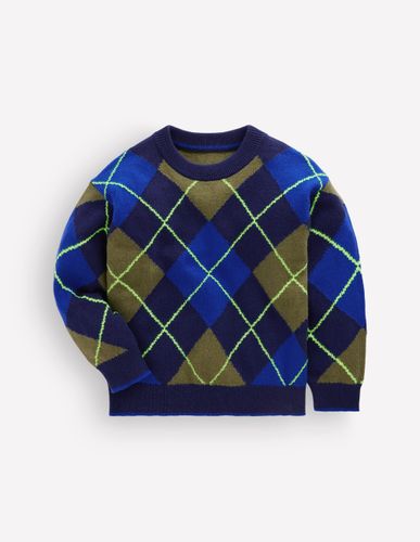 Garçons Pull à motif argyle en Taille 3-4 ans - Boden - Modalova