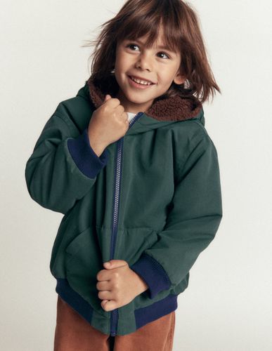 Garçons Veste bomber réversible en borg en Taille 3-4 ans - Boden - Modalova