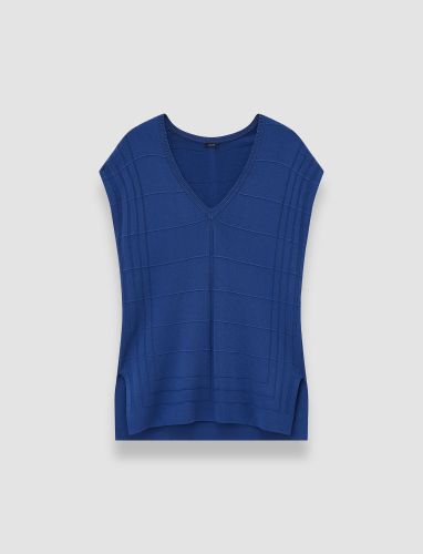 Viscose Grid Knit Top - L - Joseph - Modalova