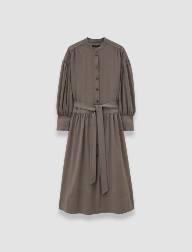 Emma Wool Voile Dress - 32 - Joseph - Modalova