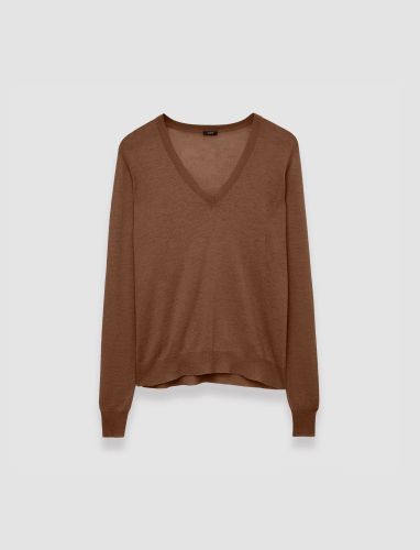 Cashair V Neck Jumper - L - Joseph - Modalova