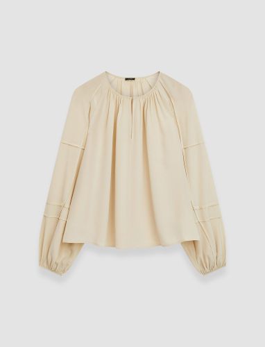 Havre Crepe de Soie Silk Blouse - 38 - Joseph - Modalova