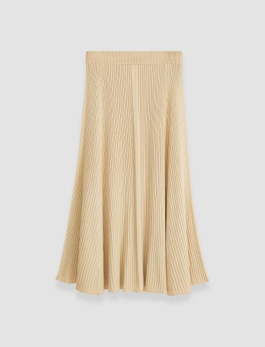 Merino Silk Rib Skirt - L - Joseph - Modalova